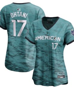 Shohei Ohtani American League Nike Women's 2023 MLB All-Star Game Limited Player Jersey - Teal