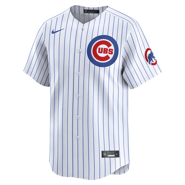 Patrick Wisdom Chicago Cubs Nike Alternate Limited Player Jersey - White - Image 2