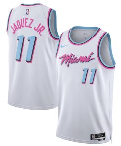 Jaime Jaquez Jr. Miami Heat Nike Unisex 2024/25 Swingman Player Jersey - City Edition - White