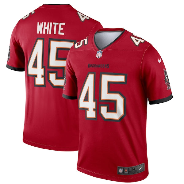 Devin White Tampa Bay Buccaneers Nike Legend Jersey - Red/Pewter - Image 2