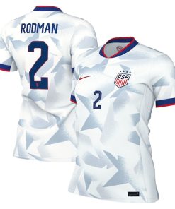 Trinity Rodman USWNT Nike Women's 2025 Home Replica Player Jersey - White