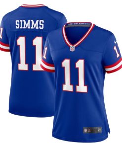 Phil Simms New York Giants Nike Women's Classic Retired Player Game Jersey - Royal