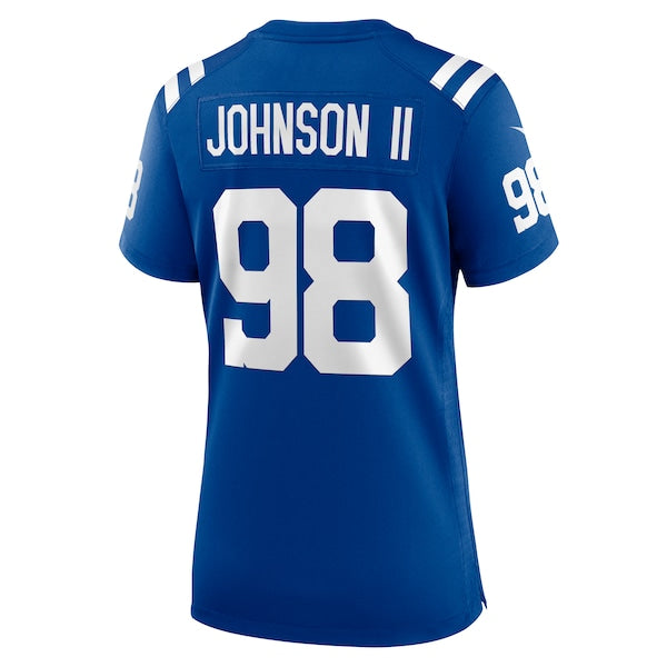 Eric Johnson II Indianapolis Colts Nike Women's Team Game Jersey - Royal - Image 4