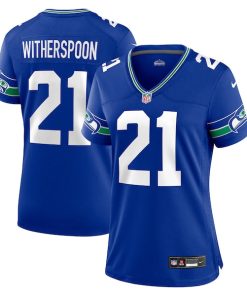 Devon Witherspoon Seattle Seahawks Nike Women's Throwback Player Game Jersey - Royal