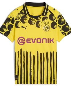 Alternative view of Borussia Dortmund Puma x KidSuper Youth 2025 FIFA Club World Cup Replica Jersey - Yellow