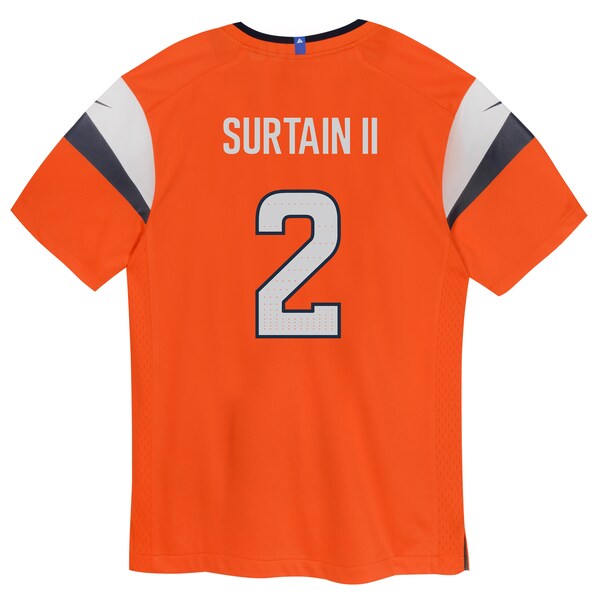 Patrick Surtain II Denver Broncos Nike Toddler Game Jersey - Orange - Image 3