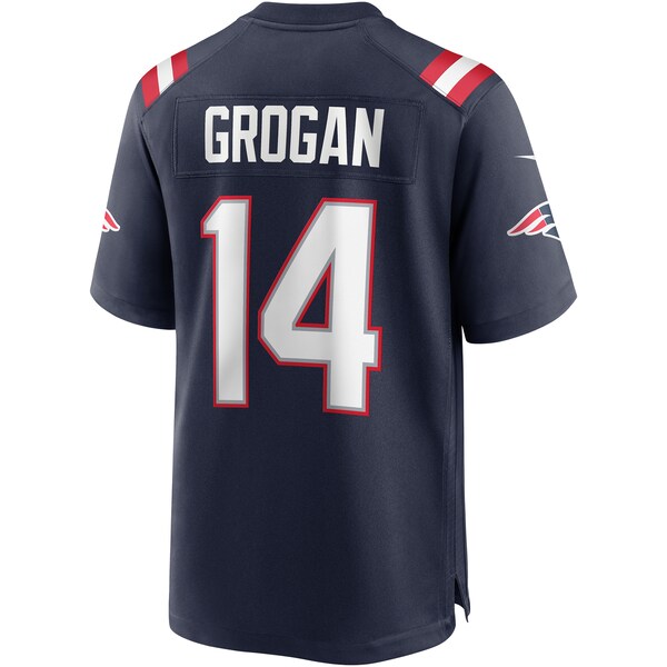 Steve Grogan New England Patriots Nike Game Retired Player Jersey - Navy - Image 2