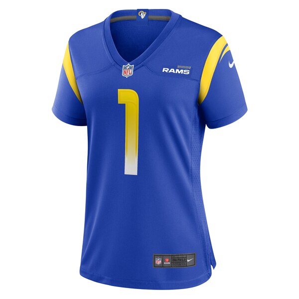 Derion Kendrick Los Angeles Rams Nike Women's Home Game Jersey - Royal - Image 2