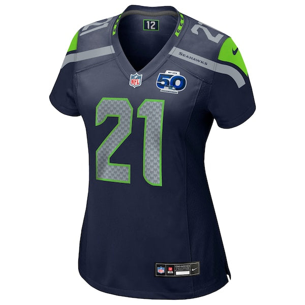 Devon Witherspoon Seattle Seahawks Nike Women's Team 50th Season Game Jersey - College Navy/Royal - Image 3