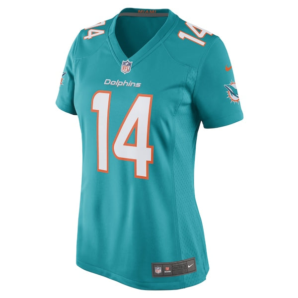 Trent Sherfield Miami Dolphins Nike Women's Game Player Jersey - Aqua - Image 2