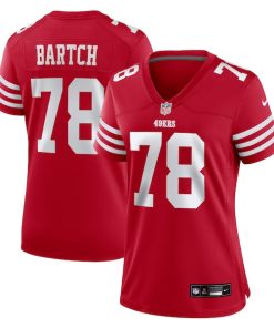 Ben Bartch San Francisco 49ers Nike Women's  Game Jersey -  Scarlet