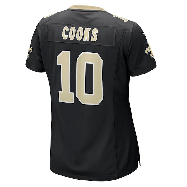 Brandin Cooks New Orleans Saints Nike Women's Team Game Jersey - Black - Image 3