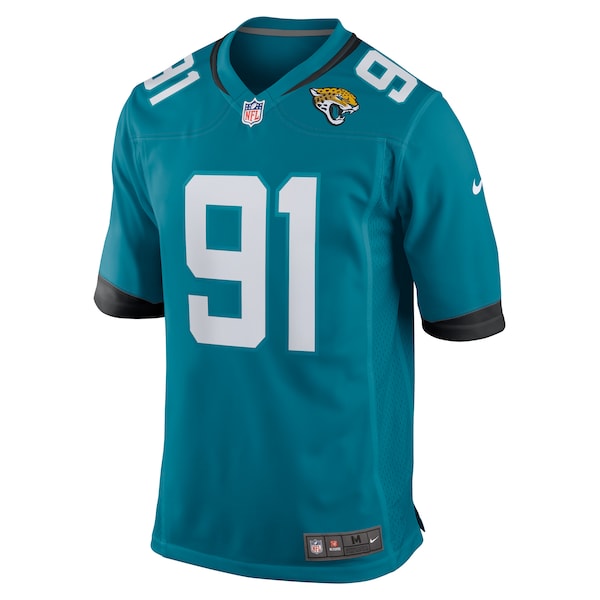 Arik Armstead Jacksonville Jaguars Nike Team Game Jersey - Teal - Image 2