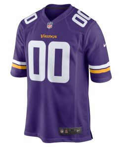 Alternative view of Aaron Jones Minnesota Vikings Nike Game Player Jersey - Purple