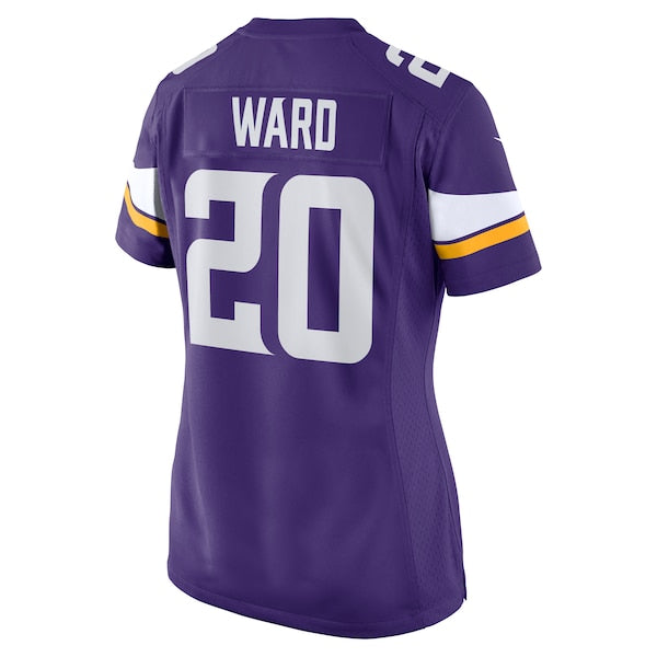 Jay Ward Minnesota Vikings Nike Women's Game Jersey - Purple - Image 3