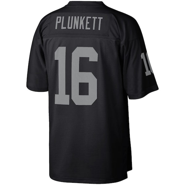 Jim Plunkett Las Vegas Raiders Retired Player Legacy Replica Jersey - Black - Image 3