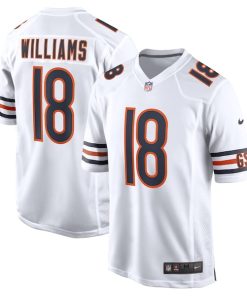 Caleb Williams Chicago Bears Nike 2024 NFL Draft First Round Pick Player Game Jersey - White