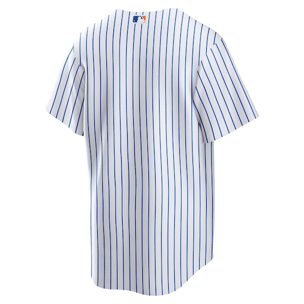 New York Mets Nike Home Blank Replica Jersey - White - Image 3