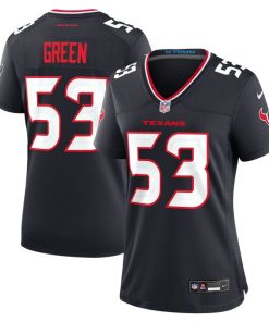 Kendrick Green Houston Texans Nike Women's Team Game Jersey -  Navy