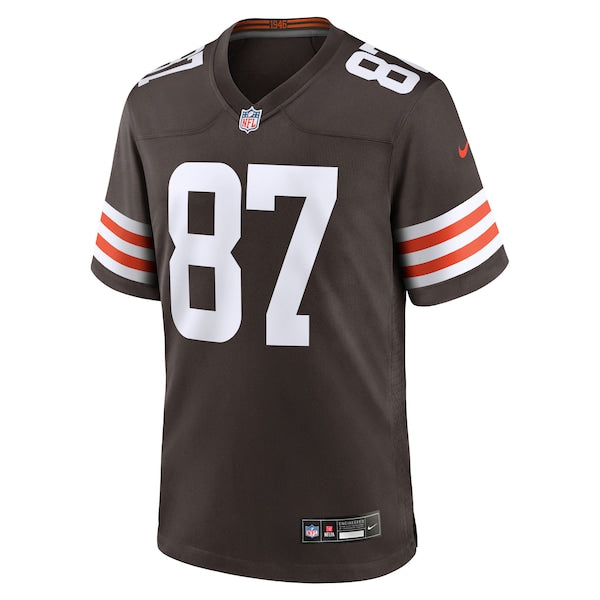 Kadarius Toney Cleveland Browns Nike Team Game Jersey - Brown - Image 2
