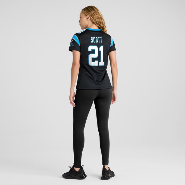 Nick Scott Carolina Panthers Nike Women's Game Jersey - Black - Image 5