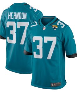 Tre Herndon Jacksonville Jaguars Nike Game Jersey - Teal