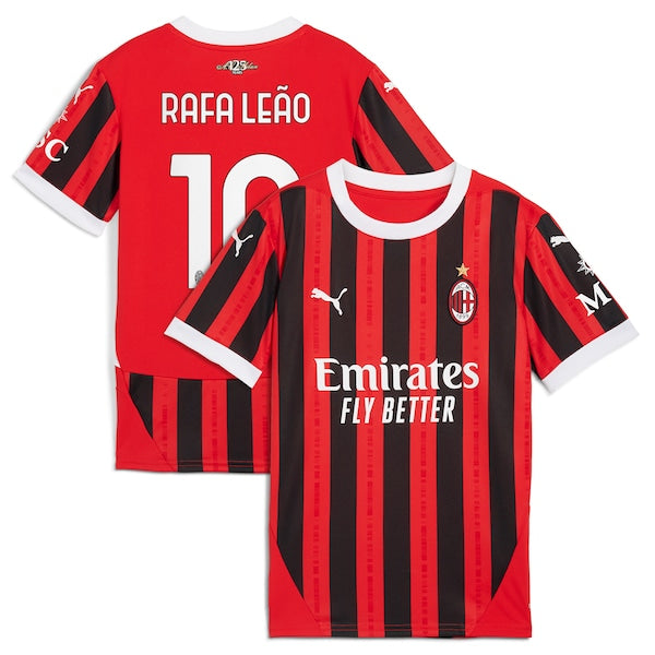 Rafael Le?o AC Milan Puma 2024/25 Home Replica Player Jersey - Red