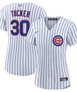 Kyle Tucker Chicago Cubs Nike Women's Home Replica Player Jersey - White