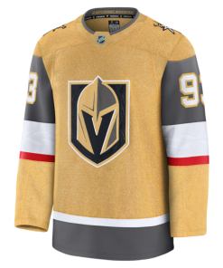 Alternative view of Mitch Marner Vegas Golden Knights  Home Premium Jersey - Gold