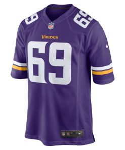 Alternative view of Jared Allen Minnesota Vikings Nike Retired Player Game Jersey - Purple