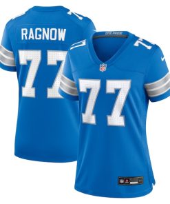 Frank Ragnow Detroit Lions Nike Women's Team Game Jersey -  Blue
