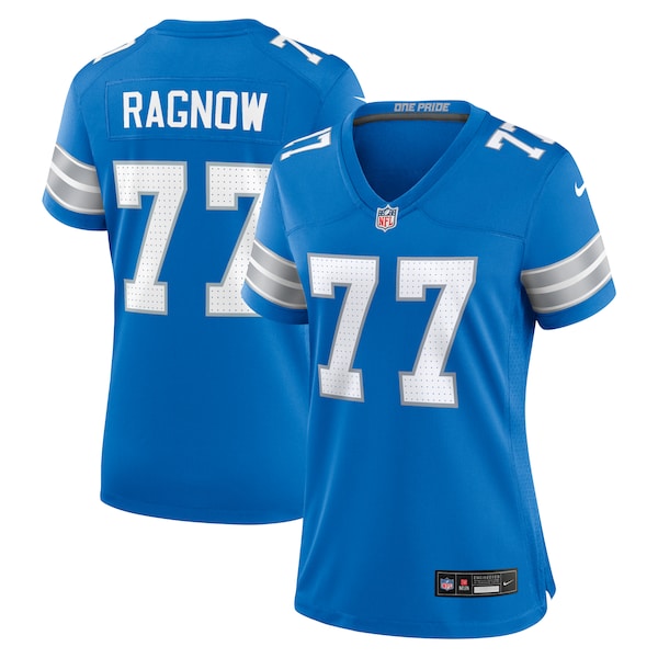 Frank Ragnow Detroit Lions Nike Women's Team Game Jersey - Blue