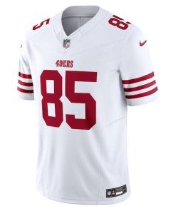 Alternative view of George Kittle San Francisco 49ers Nike Vapor F.U.S.E. Limited Jersey - White
