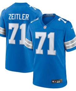 Kevin Zeitler Detroit Lions Nike Game Jersey -  Blue
