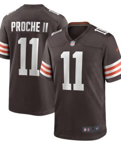 James Proche II Cleveland Browns Nike Game Jersey - Brown