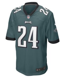 Alternative view of James Bradberry Philadelphia Eagles Nike Game Player Jersey - Midnight Green