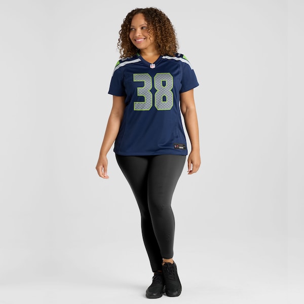 Brady Russell Seattle Seahawks Nike Women's Team Game Jersey - College Navy - Image 5