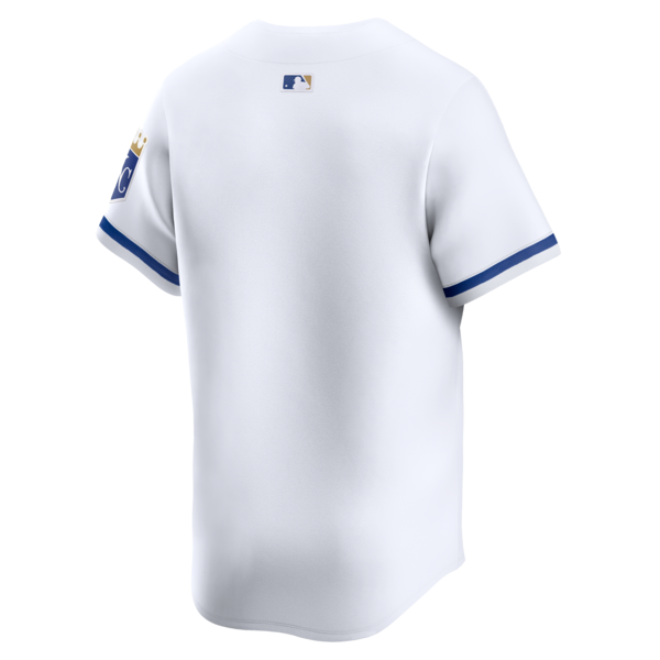 Kansas City Royals Nike Home Limited Jersey - White/Light Blue - Image 6