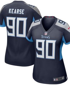 Jevon Kearse Tennessee Titans Nike Women's Game Retired Player Jersey - Navy