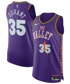 Kevin Durant Phoenix Suns Nike 2024/25 Authentic Player Jersey - City Edition - Purple
