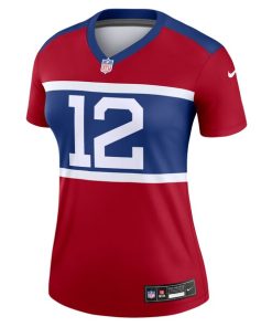 Alternative view of Darren Waller New York Giants Nike Women's Alternate Legend Player Performance Top -  Red