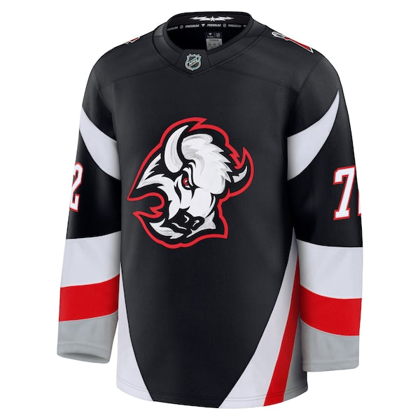 Tage Thompson Buffalo Sabres Alternate Premium Jersey - Black - Image 3