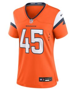 Alternative view of Nate Adkins Denver Broncos Nike Women's Team Game Jersey -  Orange