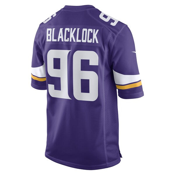 Ross Blacklock Minnesota Vikings Nike Game Player Jersey - Purple - Image 3