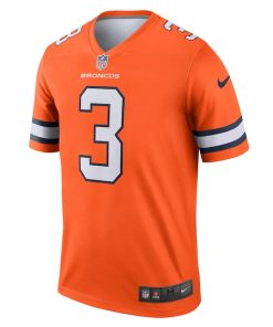 Alternative view of Russell Wilson Denver Broncos Nike Alternate Legend Jersey - Orange