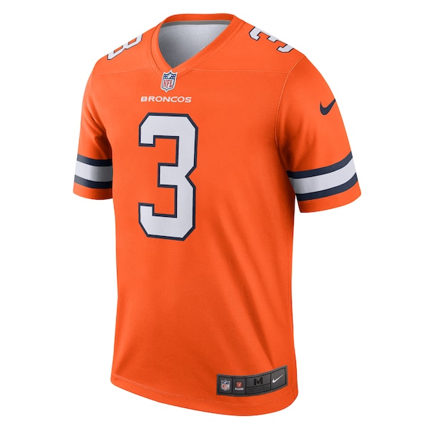 Russell Wilson Denver Broncos Nike Alternate Legend Jersey - Orange - Image 2