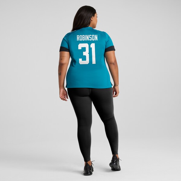 Keilan Robinson Jacksonville Jaguars Nike Women's Game Jersey - Teal - Image 8