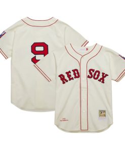 Ted Williams Boston Red Sox Cooperstown Collection 1939 Authentic Jersey - Cream