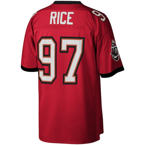 Simeon Rice Tampa Bay Buccaneers Legacy Replica Jersey - Red - Image 3