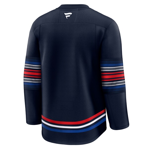 New York Rangers Alternate Premium Jersey - Navy/Blue/White - Image 4